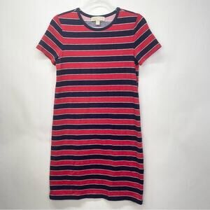 Michael Kors Striped Tee Shirt Dress Size Small‎ Classic Americana Nautical